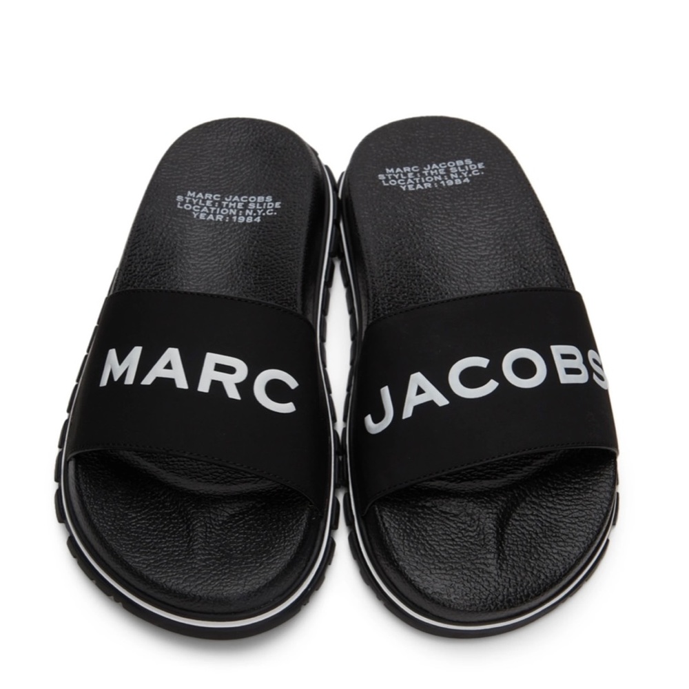 Marc Jacob Logo Slide Sandal